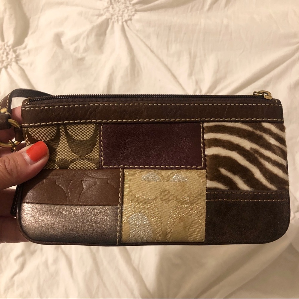 Authentic Coach Wristlet